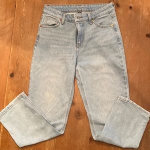 Size 4  Light Wash high waist Jeans